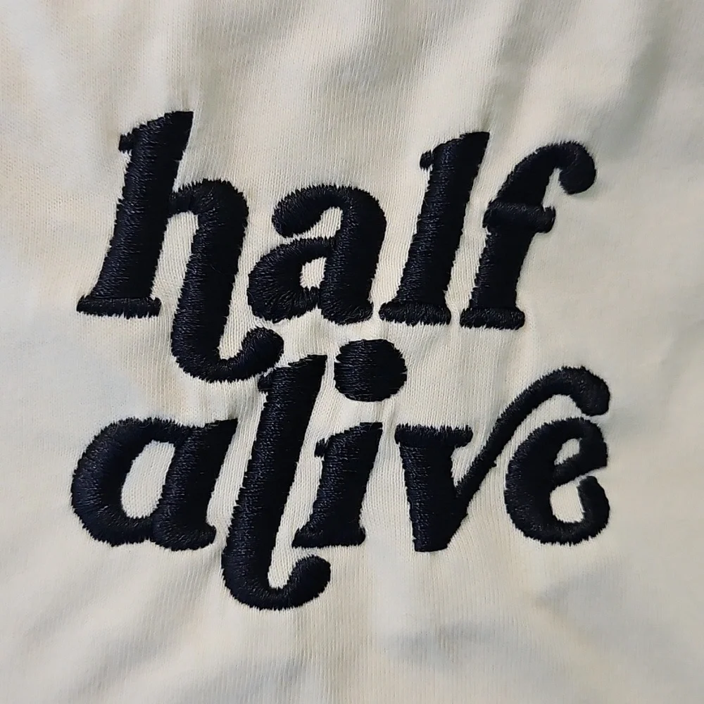 Camp Collection Half Alive Rainbow Sleeve Retro Tee Medium - Picture 7 of 7
